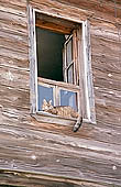 Nessebar - vernacular architecture of wooden houses of the typical Black Sea style 